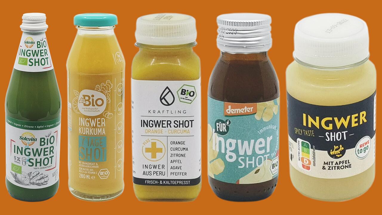 Ingwershots im Test: Gesunde Immunbooster für den Winter? Ingwershots im Test: Gesunde Immunbooster für den Winter?