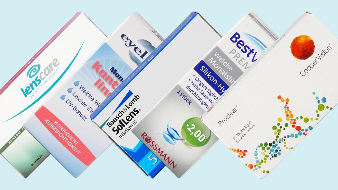 Kontaktlinsen im Test: Welche Monatslinsen sind empfehlenswert?