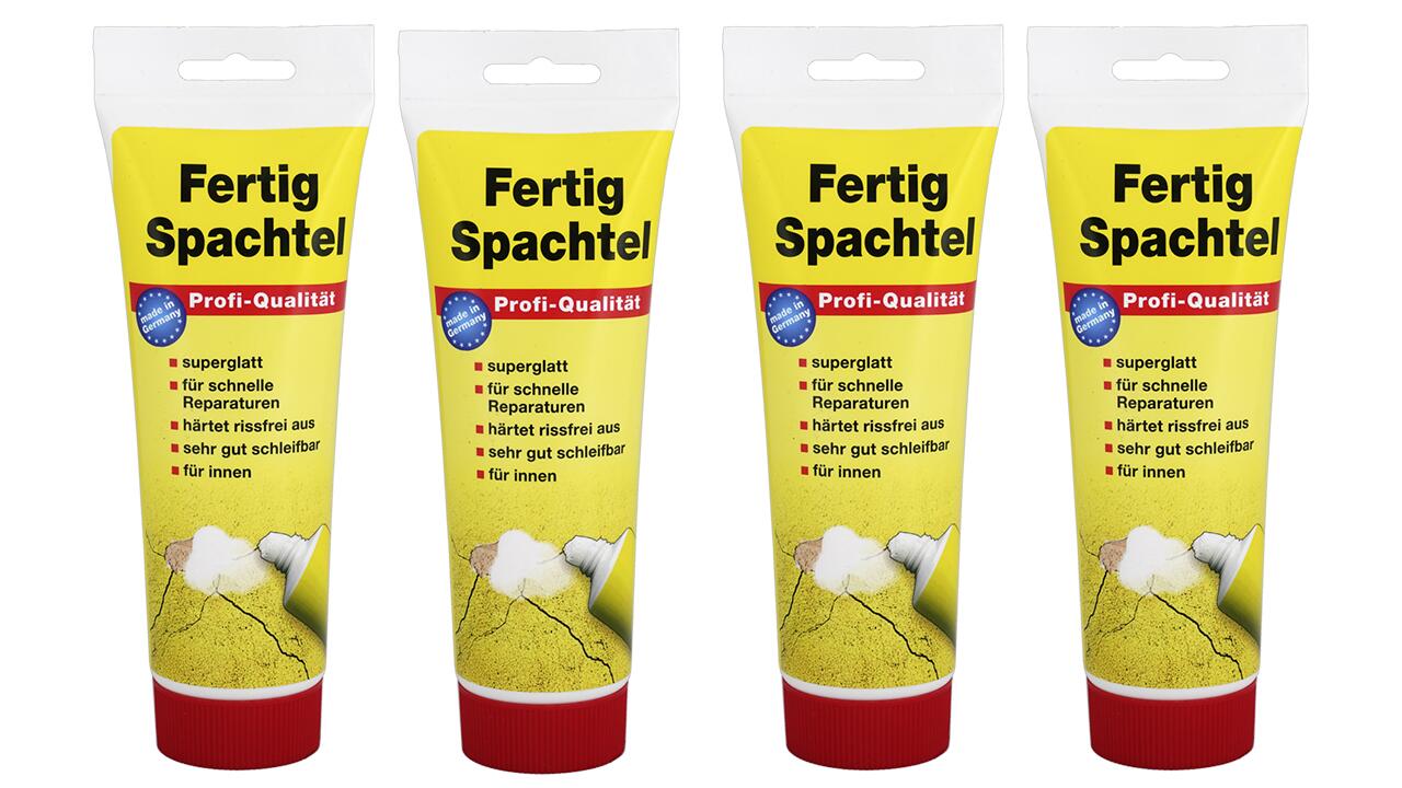 Nach Test: Fertigspachtel von Tedox mit Hinweis auf Allergiker-Hotline Nach Test: Fertigspachtel von Tedox mit Hinweis auf Allergiker-Hotline