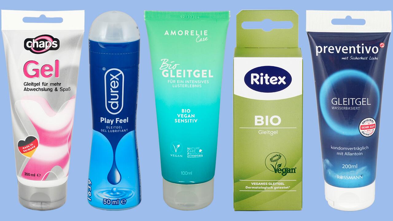 Wir haben Gleitgele von Durex, Rossmann, Ritex & Co. auf Schadstoffe untersuchen lassen.