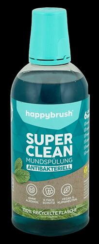 Happybrush Super Clean Mundspülung Antibakteriell